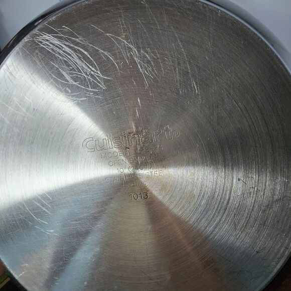 Cuisinart frying pan 10 in stainless steel - Picture 2 of 3